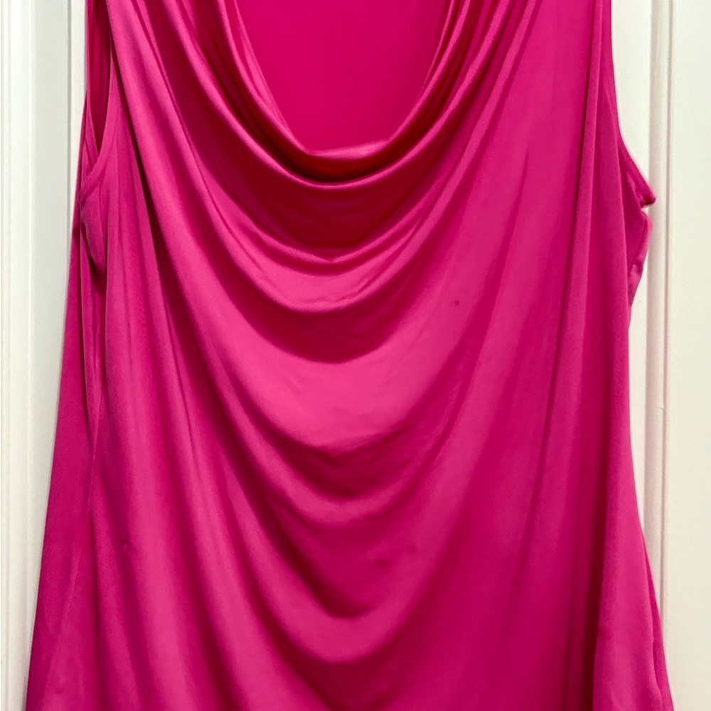 Women's Pink Sleeveless Top - Picture 2 of 5